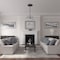 Ekena Millwork Lunel Ceiling Medallion (Fits Canopies up to 3 3/4"), 20 1/4"OD x 1 1/2"P, Painted Turtle Crackle CM20LUPTC - alternate 3